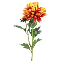 daiktų Dirbtinių gėlių dekoracija jurginai dirbtinės gėlės oranžinės 62cm