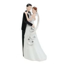 Dekoratyvinė vestuvių poros figūrėlė 10,5cm