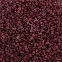 daiktų Dekoratyvinės granulės Burgundijos dekoratyviniai akmenys 2mm - 3mm 2kg