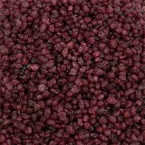 daiktų Dekoratyvinės granulės Burgundijos dekoratyviniai akmenys 2mm - 3mm 2kg