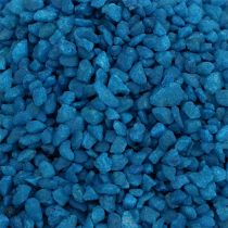 daiktų Dekoratyvinės granulės tamsiai mėlyni dekoratyviniai akmenys 2mm - 3mm 2kg