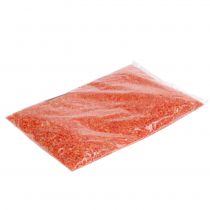 daiktų Dekoratyvinės granulės oranžinės spalvos dekoratyviniai akmenys 2mm - 3mm 2kg