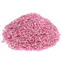 daiktų Dekoratyvinės granulės rožinės spalvos dekoratyviniai akmenys 2mm - 3mm 2kg