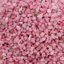 daiktų Dekoratyvinės granulės rožinės spalvos dekoratyviniai akmenys 2mm - 3mm 2kg