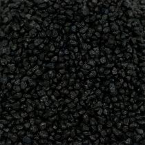 Dekoratyvinės granulės juodos 2mm - 3mm 2kg