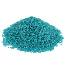 Deco granulės turkis 2mm - 3mm 2kg