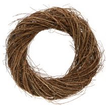 daiktų Dekoratyvinis vainikas natūralios guobos šakos Ø32cm–35cm H6,5cm 2vnt.
