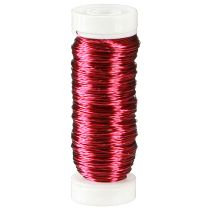 daiktų Dekoratyvinė emaliuota viela Ø0,30mm 30g/50m rožinė