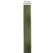daiktų Dekoratyvinė juostelė, siaura taftos juostelė kūrybiškam dovanų pakavimui, 10 mm pločio, 50 m ilgio