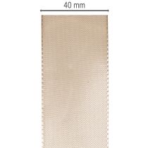 daiktų Dekoratyvinė taftos juostelė ritinėlyje, kaspinėlis, 40 mm pločio, 50 m.