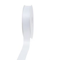 Dekoratyvinė juostelė balta 25mm 50m