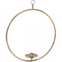 Dekoratyvinis žiedas pakabinti žvakidę Golden Vintage Ø39cm