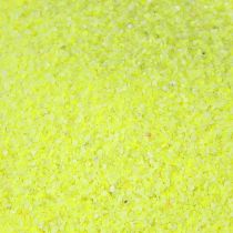 daiktų Dekoratyvinis smėlis geltonas neoninės spalvos smėlis 0,5 mm neoninės geltonos spalvos 1 kg