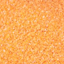 daiktų Dekoratyvinis smėlis oranžinis neoninės spalvos smėlis 0,5 mm 1 kg