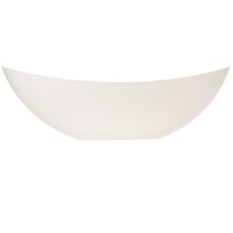 daiktų Dekoratyvinis dubuo smėlio spalvos 55,5 cm x 14 cm, aukštis 17,5 cm, 1 vnt.