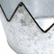 daiktų Dekoratyvinio dubenėlio metalinio dubenėlio vainikėlis Ø26,5/22,5/19cm rinkinyje 3 vnt.