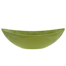 daiktų Dekoratyvinis dubuo plastikinis šviesiai žalias 39cm x 13cm H13cm 1 vnt