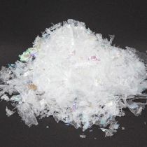 daiktų Dekoratyvinės sniego baltumo snaigės vaivorykštės 2,5L×4vnt