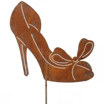 Moteriški batai kaip kištukas, sodo puošmena, princesiški batai su lanko patina H19,5cm