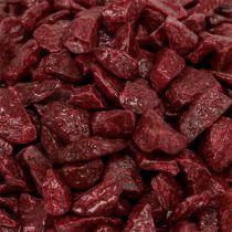 Dekoratyviniai akmenys 9mm - 13mm 2kg Bordo