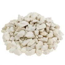 Dekoratyviniai akmenukai 9mm - 13mm 2kg kremas