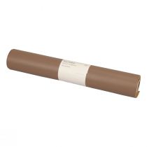 daiktų Dirbtinės odos rudos spalvos dekoratyvinis audinys odinis stalo takelis 33cm×1,35m