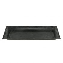 daiktų Dekoratyvinis padėklas marmurinis antracitas 36x17cm 6vnt