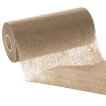 daiktų Neaustinės stalo dekoracijos ritinėlis 24 cm x 25 m, rudos spalvos, skirtas šventiniams stalams