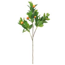daiktų Dekoratyvinė oranžinė šakelė ir gėlės Dirbtinė oranžinė šakelė 78cm