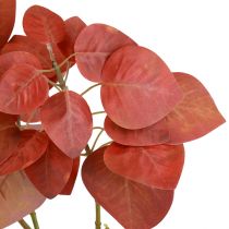 daiktų Deco šaka deko lapai dirbtiniai lajaus medžio raudoni lapai 72cm