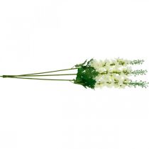 daiktų Delphinium White Dirbtinės Delphinium Silk Gėlės Dirbtinės gėlės 3vnt