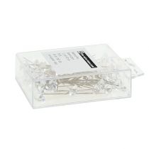 daiktų Deimantinės adatos Ø11mm trans skaidrios 55 vnt