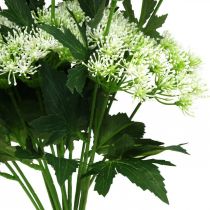 daiktų Žydintys krapai, dirbtinės žolelės, dekoratyvinis augalas žalias, baltas 49cm 9vnt