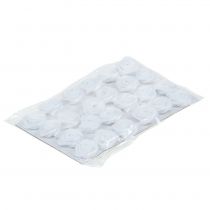 daiktų Diorrose klijavimui ir barstymui baltos spalvos Ø1,5cm 24 vnt