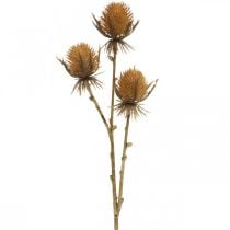 Erškėtrožių šakelė Rudas Dirbtinis augalas Rudens puošmena 38cm Dirbtinis augalas kaip tikras!