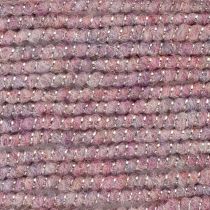 daiktų Vilnonė virvelė su rausvais ir auksiniais siūlais, 5 m x 5 mm su viela, dekoravimui ir rankdarbiams