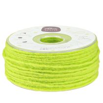 daiktų Wick siūlas vilnos virvelė veltinio virvelė šviesiai žalia W3mm L100m