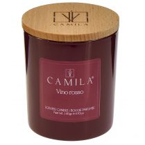 daiktų Kvapi žvakė Camila raudonojo vyno taurėje Ø7,5cm H8cm