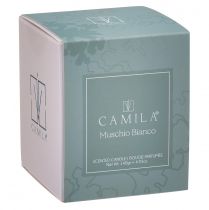 daiktų Kvapi žvakė stiklinėje Camila White Musk Ø7,5cm H8cm