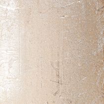 daiktų Vienspalvės platininės žvakės 60x100mm 4vnt