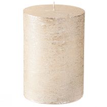 daiktų Vienspalvės platininės žvakės 85x120mm 2vnt