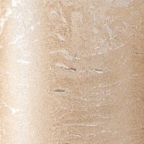 daiktų Vienspalvės platininės žvakės 85x150mm 2vnt
