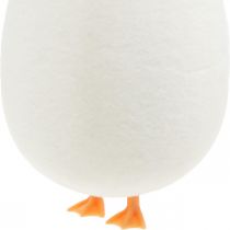 Dekoratyvinis kiaušinis su kojelėmis Velykinis kiaušinių kremas Juokingas Velykų papuošimas H13cm 4vnt