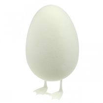 Dekoratyvinis kiaušinis su kojelėmis Velykų kiaušinio baltymas Stalo puošmena Velykinė figūra H25cm