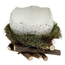 daiktų Kiaušinis lizde Ø11cm H12cm 4 vnt