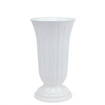 daiktų Lilia vaza balta Ø20cm 1 vnt