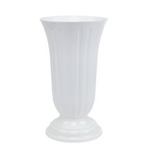 daiktų Lilia vaza balta Ø23cm 1 vnt