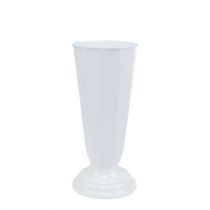 daiktų Stovėjimo vaza “Szwed” balta Ø13cm