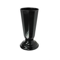 daiktų Stovėjimo vaza “Szwed” juoda Ø13cm, 1vnt
