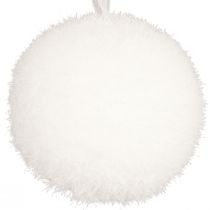 daiktų Sniego gniūžtės puošmena sniego puošmena žiemos dekoracijų dekoravimo kabykla 7,5cm